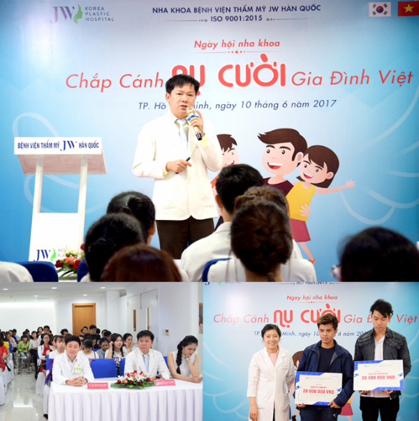 Nha khoa JW thường xuyên tổ chức các buổi thăm khám răng miệng miễn phí.