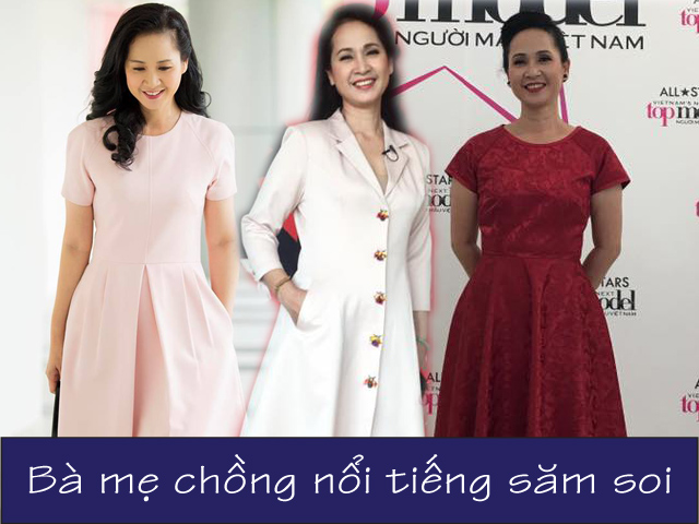Bà mẹ chồng ghê gớm nhất Việt Nam 56 tuổi vẫn mặc gì cũng được khen đẹp
